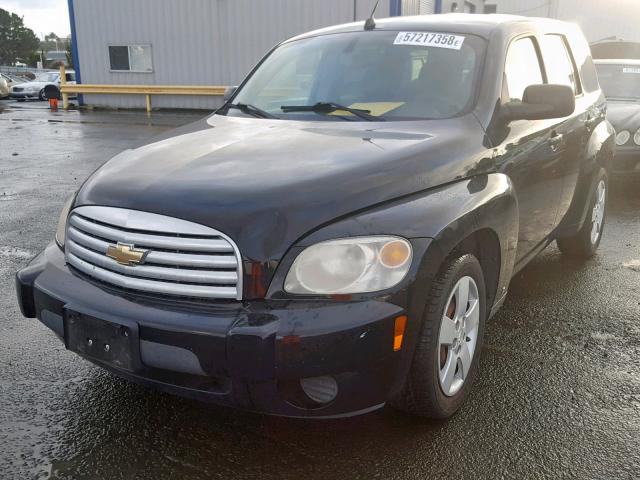 3GNCA13D08S673154 - 2008 CHEVROLET HHR LS Czarny zdjęcie 2