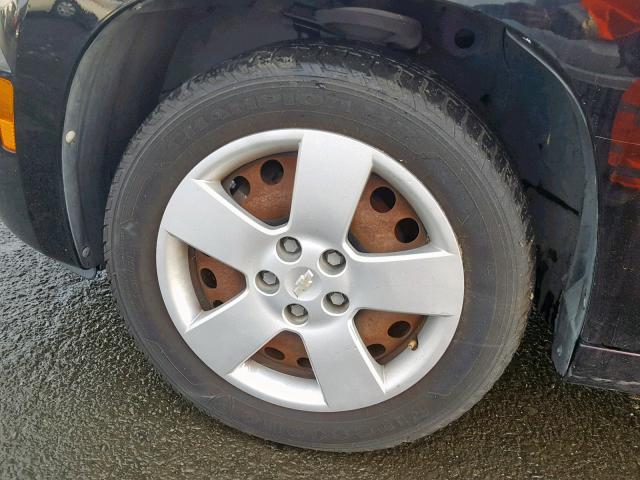 3GNCA13D08S673154 - 2008 CHEVROLET HHR LS Czarny zdjęcie 9