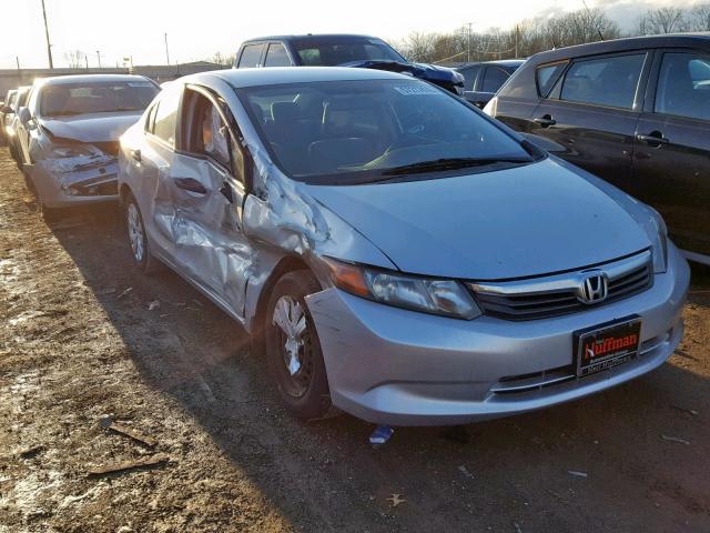 2HGFB2F25CH513688 - 2012 HONDA CIVIC DX TAN photo 1