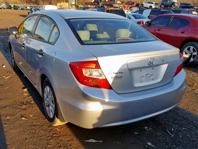 2HGFB2F25CH513688 - 2012 HONDA CIVIC DX TAN photo 3