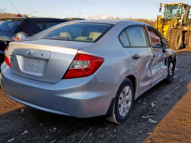 2HGFB2F25CH513688 - 2012 HONDA CIVIC DX TAN photo 4