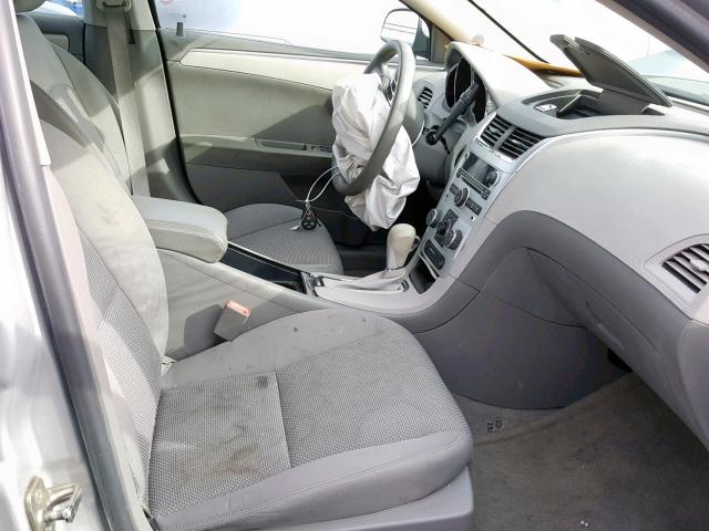 1G1ZC5EU2CF366561 - 2012 CHEVROLET MALIBU 1LT ვერცხლისფერი ფოტო 5