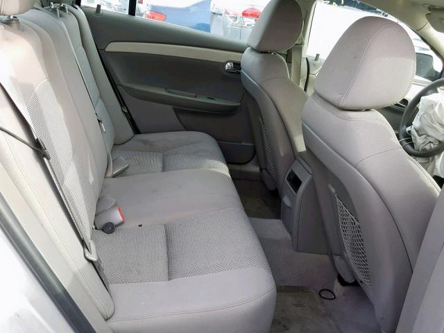 1G1ZC5EU2CF366561 - 2012 CHEVROLET MALIBU 1LT ვერცხლისფერი ფოტო 6