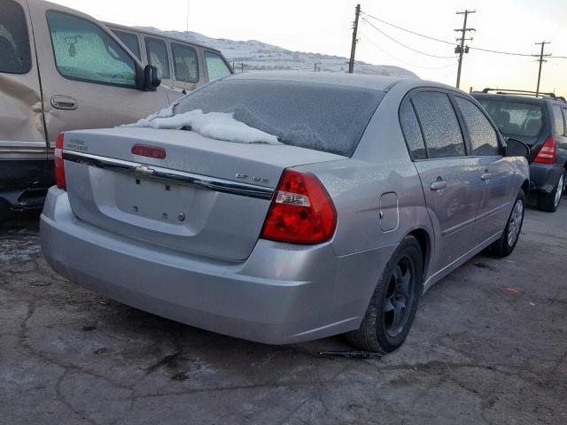 1G1ZT58N07F185775 - 2007 CHEVROLET MALIBU LT SILVER photo 4