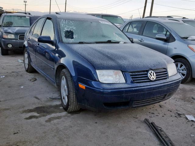 3VWSK69M72M118460 - 2002 VOLKSWAGEN JETTA GLS BLUE photo 1