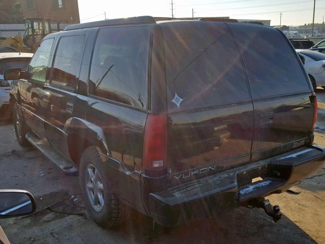 1GKEK13R1XR918639 - 1999 GMC DENALI BLACK photo 3