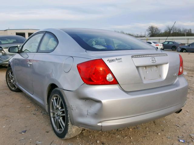 JTKDE177750007670 - 2005 TOYOTA SCION TC Gümüş foto 3
