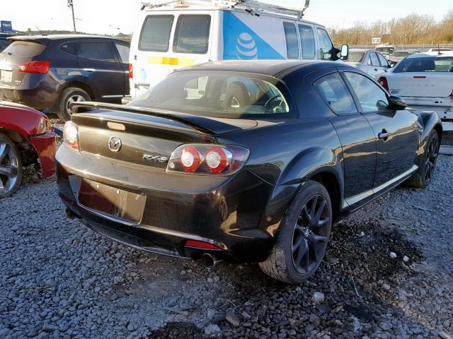 JM1FE1CP1A0404582 - 2010 MAZDA RX8 BLACK photo 4