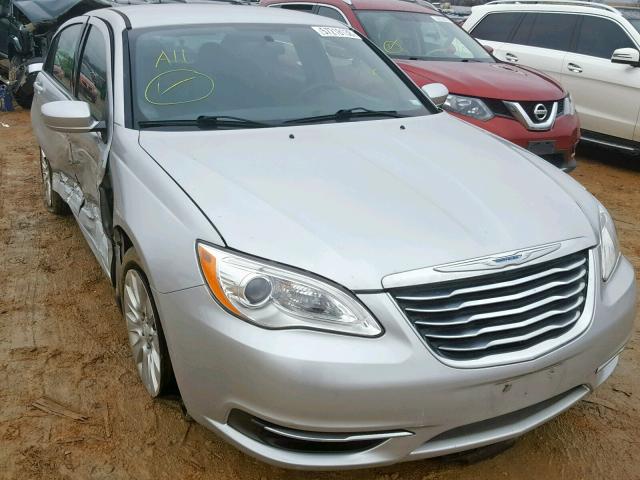 1C3CCBAB1CN320150 - 2012 CHRYSLER 200 LX SILVER photo 1