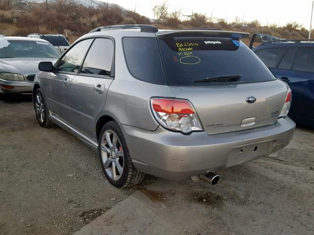 JF1GG74647G804374 - 2007 SUBARU IMPREZA WR SILVER photo 3