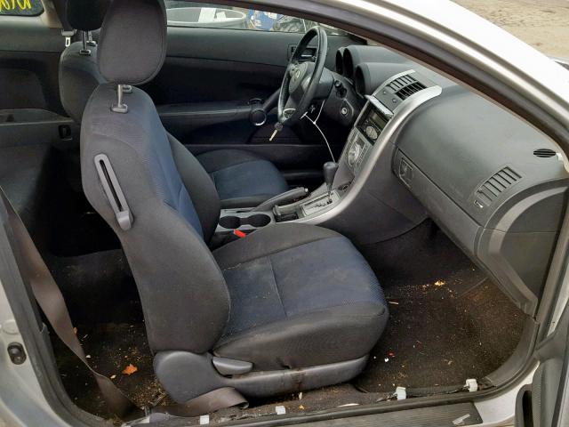 JTKDE177460089438 - 2006 TOYOTA SCION TC 银色 照片 5