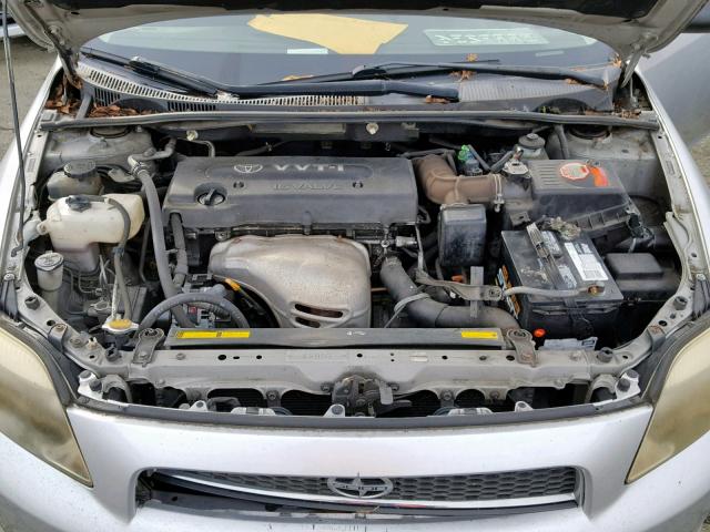 JTKDE177460089438 - 2006 TOYOTA SCION TC 银色 照片 7