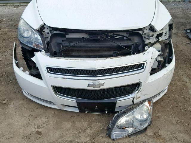 1G1ZC5E04AF174858 - 2010 CHEVROLET MALIBU 1LT WHITE photo 9