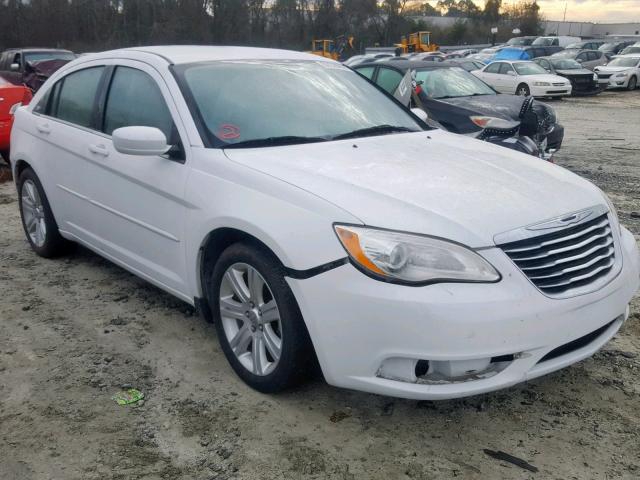 1C3CCBBB6DN656666 - 2013 CHRYSLER 200 TOURIN WHITE photo 1