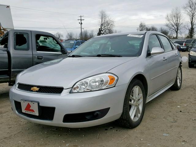 2G1WC5E3XG1176742 - 2016 CHEVROLET IMPALA LIM SILVER photo 2