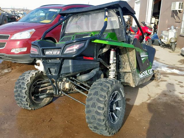 4UF12MPV1CT000141 - 2012 ARCTIC CAT WILDCAT GREEN photo 4