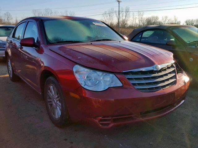 1C3LC56K98N254514 - 2008 CHRYSLER SEBRING TO RED photo 1