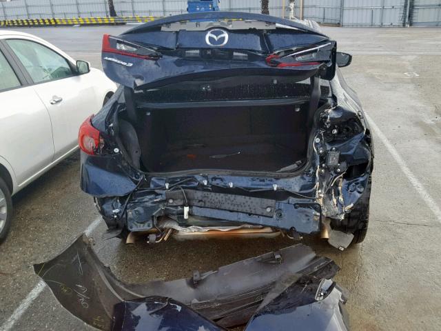 3MZBN1V33JM173266 - 2018 MAZDA 3 TOURING BLUE photo 9