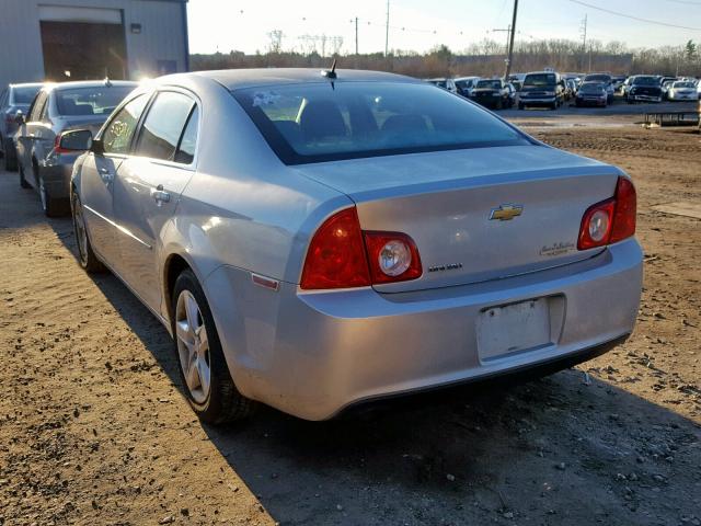 1G1ZB5E11BF220630 - 2011 CHEVROLET MALIBU LS Gümüş foto 3