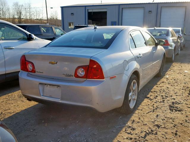1G1ZB5E11BF220630 - 2011 CHEVROLET MALIBU LS Gümüş foto 4