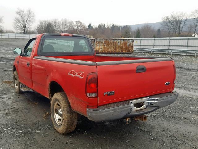 2FTRF18W94CA63262 - 2004 FORD F-150 HERI RED photo 3