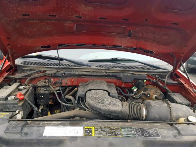 2FTRF18W94CA63262 - 2004 FORD F-150 HERI RED photo 7