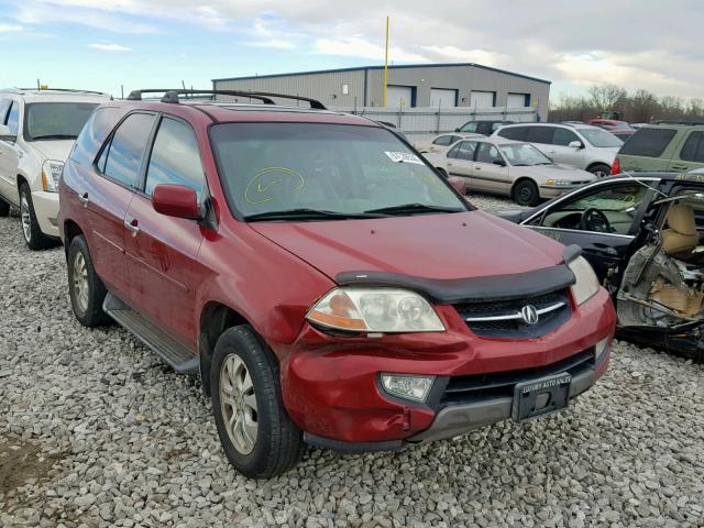 2HNYD18663H500762 - 2003 ACURA MDX TOURIN MAROON photo 1