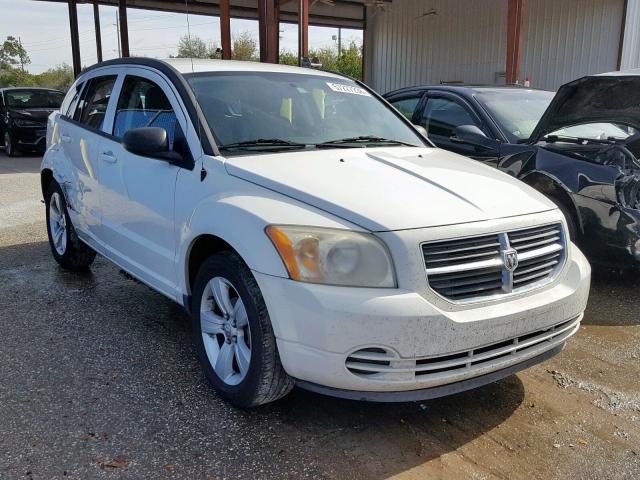 1B3CB4HA7AD532210 - 2010 DODGE CALIBER SX WHITE photo 1