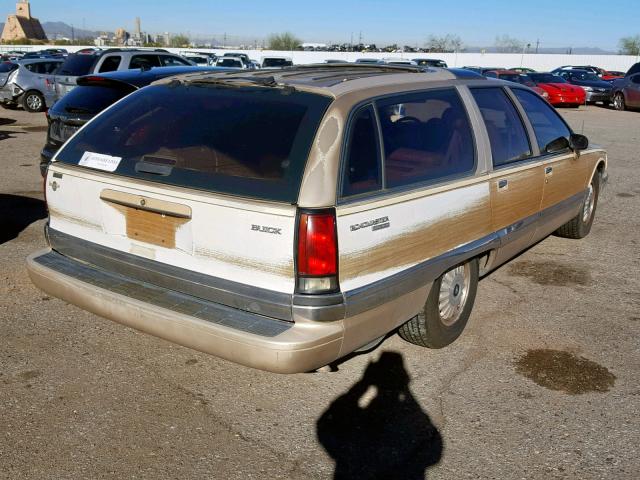 1G4BR8374PW405061 - 1993 BUICK ROADMASTER BROWN photo 4