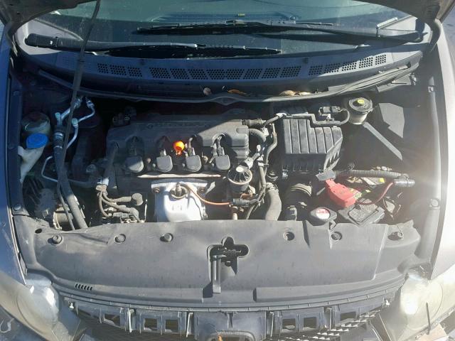 2HGFA16999H513597 - 2009 HONDA CIVIC EXL GRAY photo 7