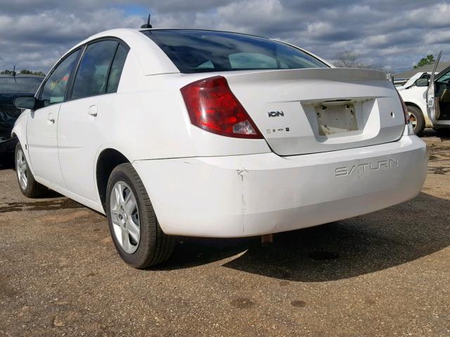 1G8AJ55F37Z137722 - 2007 SATURN ION LEVEL WHITE photo 3