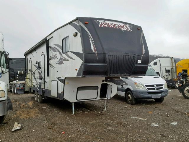 4X4FCTG29DY205084 - 2013 WILDWOOD 5TH WHEEL WHITE photo 1