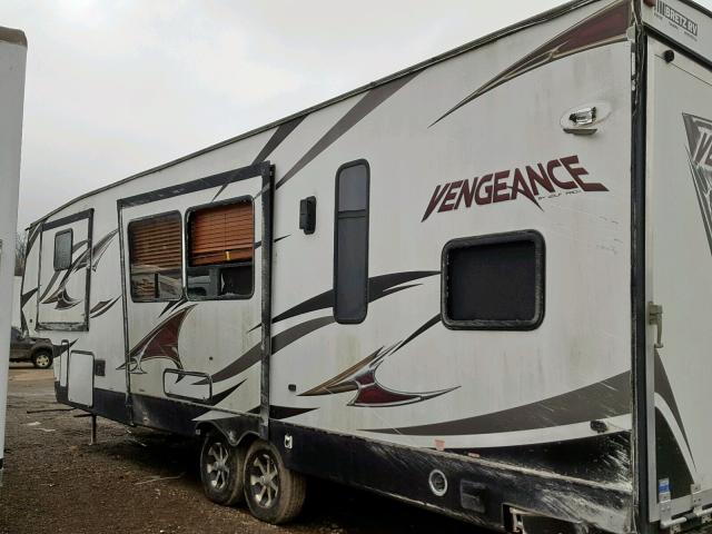4X4FCTG29DY205084 - 2013 WILDWOOD 5TH WHEEL WHITE photo 9