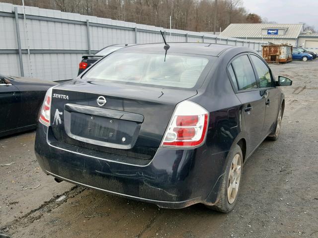 3N1AB61E69L619555 - 2009 NISSAN SENTRA 2.0 BLACK photo 4