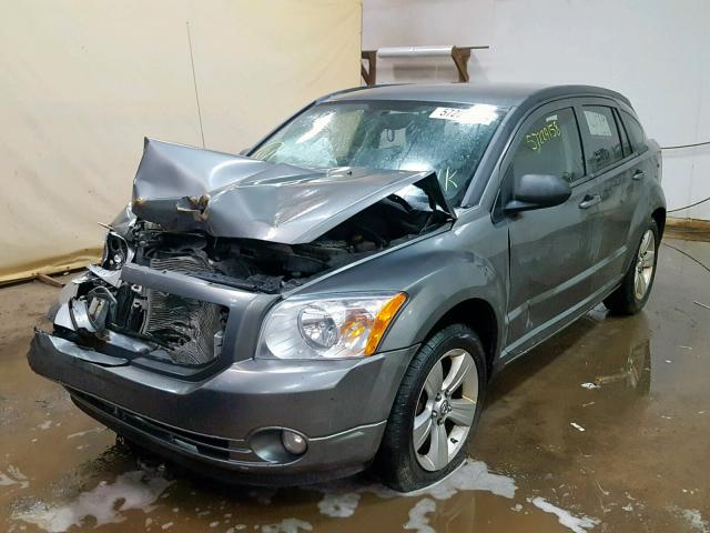 1C3CDWDAXCD535538 - 2012 DODGE CALIBER SX GRAY photo 2