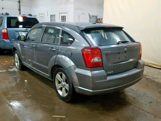 1C3CDWDAXCD535538 - 2012 DODGE CALIBER SX GRAY photo 3