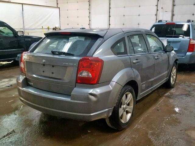 1C3CDWDAXCD535538 - 2012 DODGE CALIBER SX GRAY photo 4