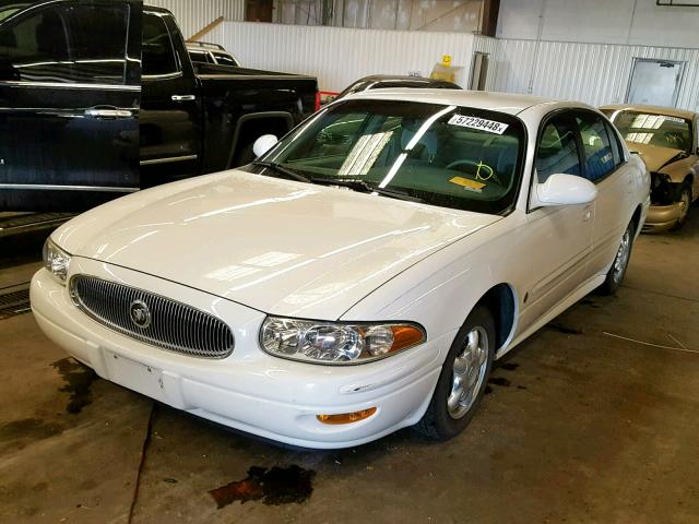 1G4HP54K914161010 - 2001 BUICK LESABRE CU WHITE photo 2