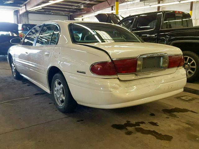 1G4HP54K914161010 - 2001 BUICK LESABRE CU WHITE photo 3