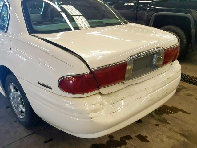 1G4HP54K914161010 - 2001 BUICK LESABRE CU WHITE photo 9