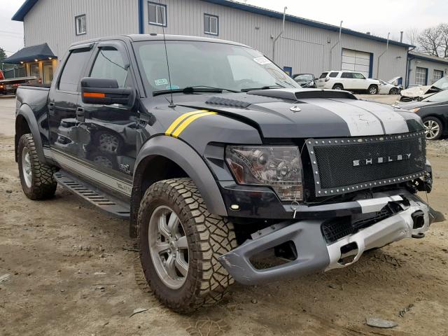 1FTFW1R68CFC86283 - 2012 FORD F150 SVT R BLACK photo 1