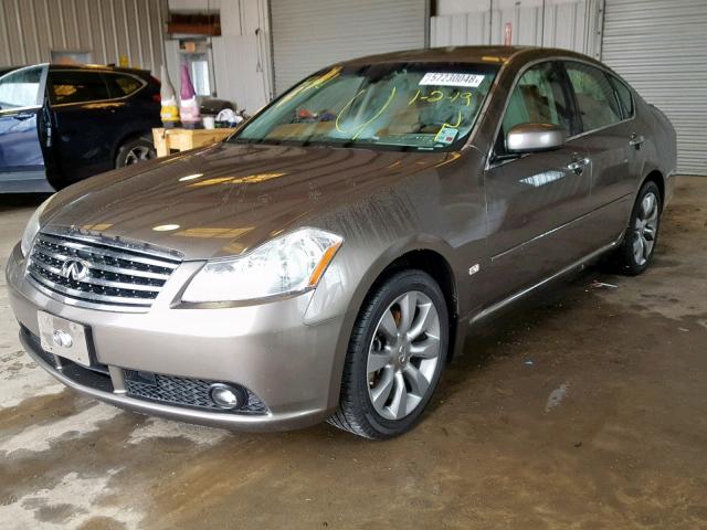 JNKAY01FX6M253522 - 2006 INFINITI M35 BASE GOLD photo 2