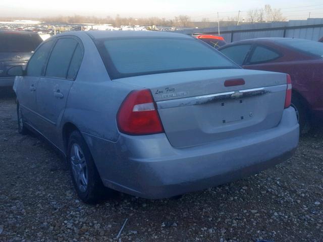 1G1ZS58F37F310926 - 2007 CHEVROLET MALIBU LS GRAY photo 3