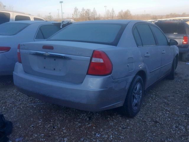 1G1ZS58F37F310926 - 2007 CHEVROLET MALIBU LS GRAY photo 4