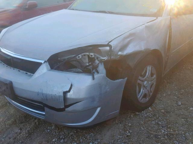 1G1ZS58F37F310926 - 2007 CHEVROLET MALIBU LS GRAY photo 9