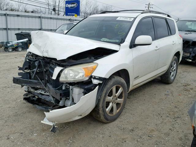 JTMBD31V775071198 - 2007 TOYOTA RAV4 LIMIT WHITE photo 2