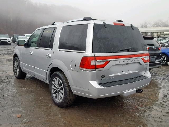 5LMJJ2JT2HEL13841 - 2017 LINCOLN NAVIGATOR 银色 照片 3