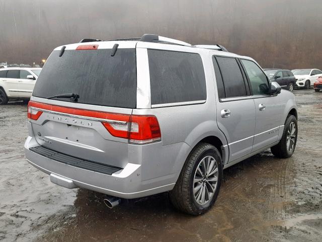 5LMJJ2JT2HEL13841 - 2017 LINCOLN NAVIGATOR 银色 照片 4
