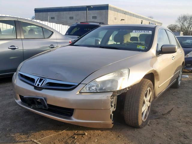 1HGCM66864A084697 - 2004 HONDA ACCORD EX GOLD photo 2