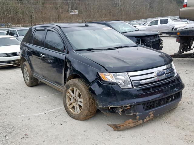 2FMDK48C78BA64589 - 2008 FORD EDGE SEL BLACK photo 1